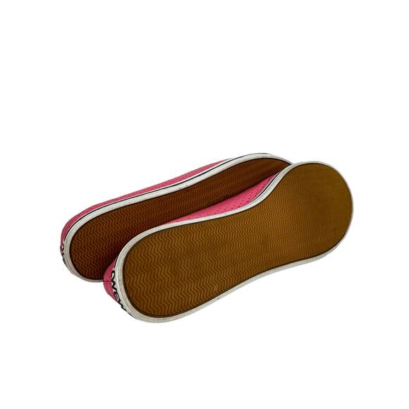 Marc By Marc Jacobs Mouse Ballet Flats Pink Slip On Leather Perforated Size 37 - Picture 7 of 8